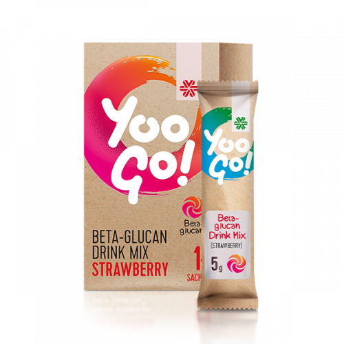 Yoo Go Beta-glucan Drink Mix (Strawberry)